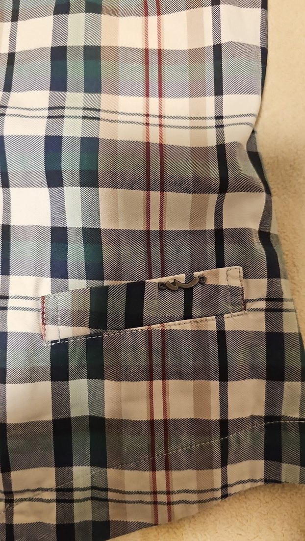 Düğmeli Ekose Yelek - Görsel 4