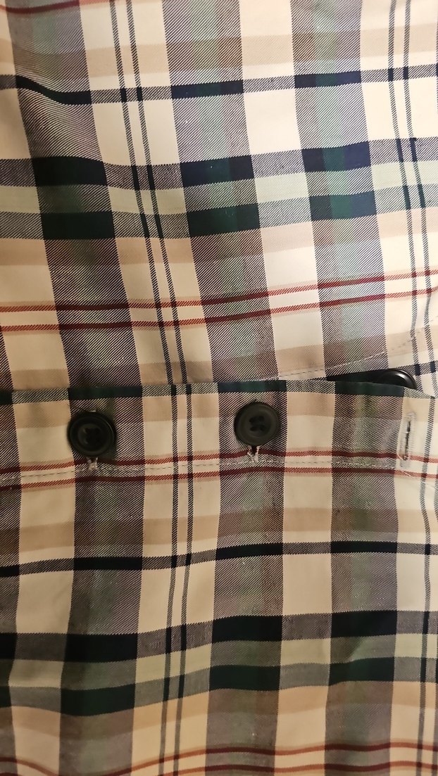 Düğmeli Ekose Yelek - Görsel 3