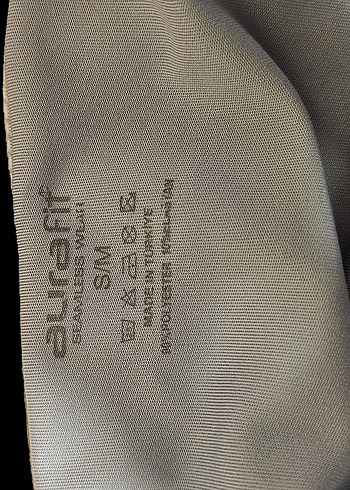 Lila Yanlar Yırtmaçlı Büzgü Detaylı Pedli Straplez Büstiyer - Görsel 7