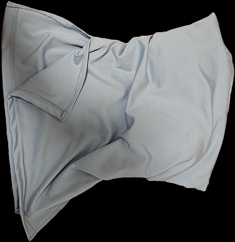 Lila Yanlar Yırtmaçlı Büzgü Detaylı Pedli Straplez Büstiyer - Görsel 2