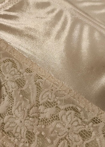 Beyaz Dantel Vintage Bohem Büstiyer/Korse - Görsel 5