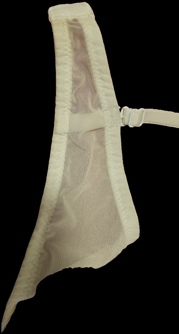 Beyaz Dantel Detaylı Push-up Sütyen - Görsel 4