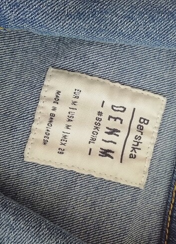 m Beden bershka kot ceket