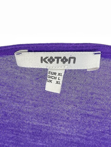 xl Beden mor Renk Koton Bluz %70 İndirimli.