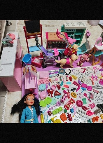  Beden Renk Barbie aksesuarları 