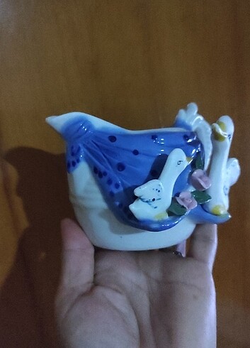 Diğer Porselen biblo ordek yavrulu capodimonte 