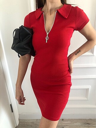 Dilvin Kırmızı elbise