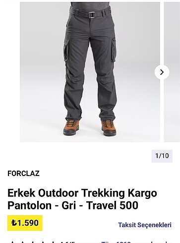 Decothlon Kargo pantolon