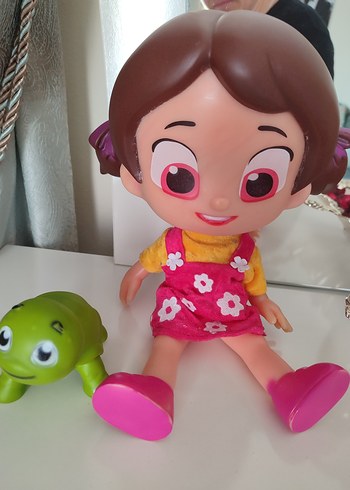 Diğer Pembe Elbiseli Renkli Bebek Oyuncak