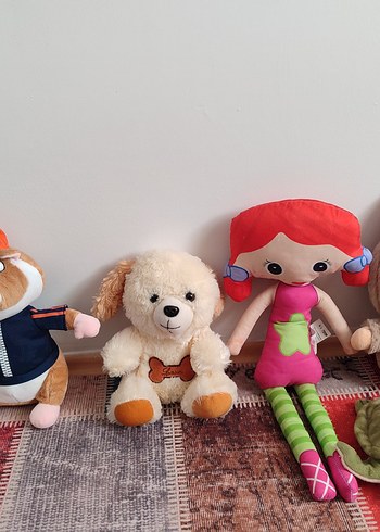 Diğer Renkli Peluş Oyuncak Seti