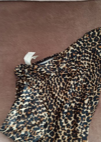 46 Beden çeşitli Renk Leopar Desenli Kadın Bikini Altı 42 ,46 beden