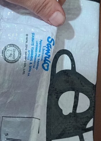 Hello Kitty Baskılı Çocuk  çantasi torba - Görsel 2