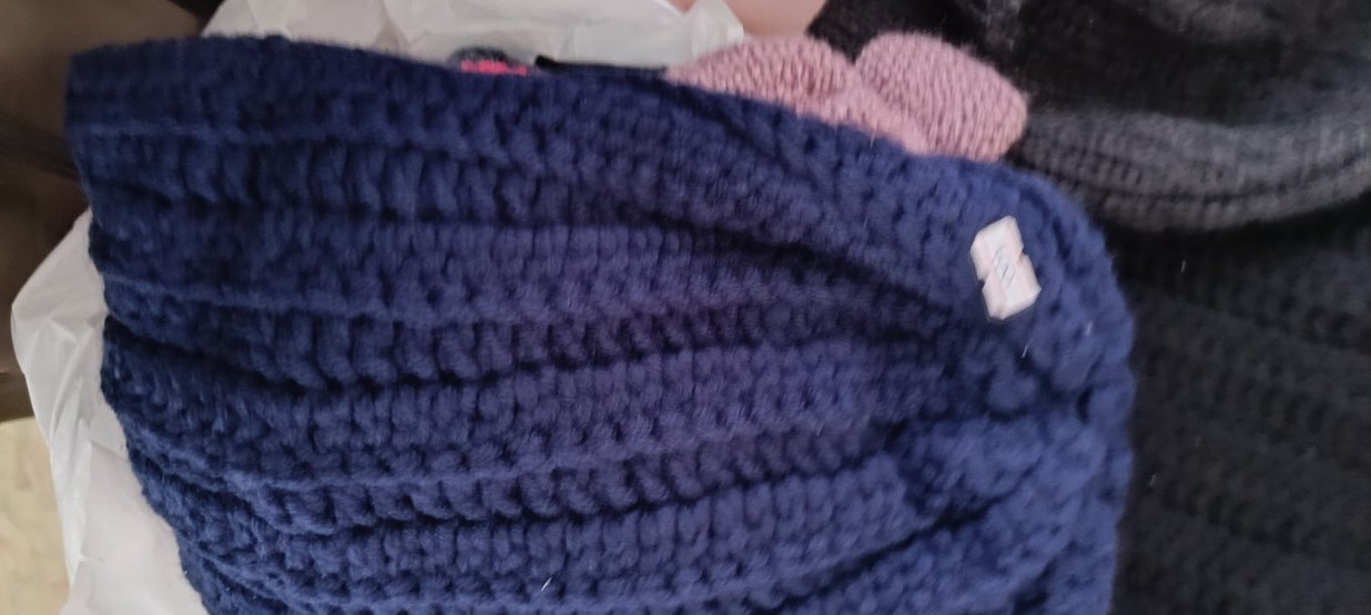 Renkli Bohem Örgü Kadın Bere tane fiyatıdır el örgü - Görsel 3