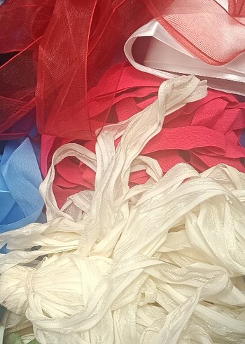 Renkli Parti Süsleme Kurdeleleri - Görsel 2