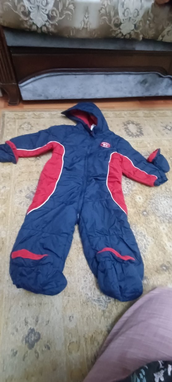 Koyu Mavi Bebek Kayak Tulumu - Görsel 2