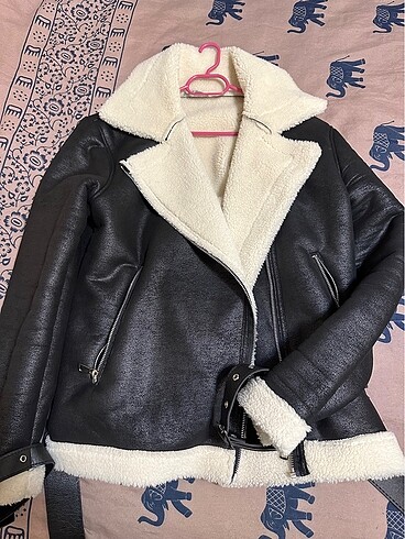 38 Beden Biker ceket