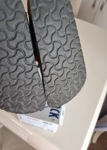 35 Beden çeşitli Renk Birkenstock Çok Renkli Yılan Desenli Dolgu Topuk Terlik