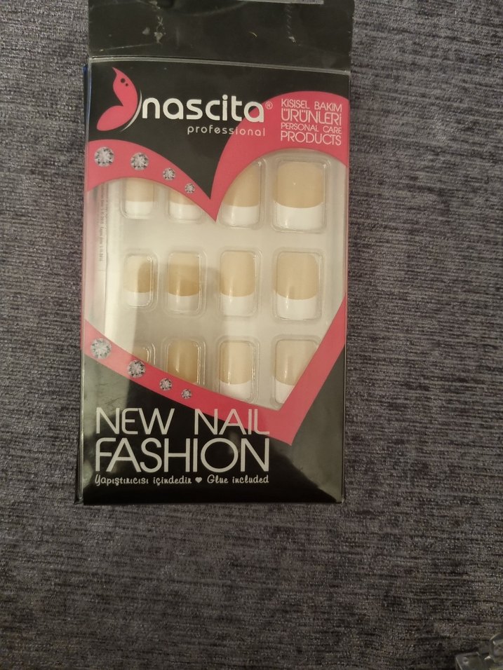 Nascita Beyaz Takma Tırnak Seti - Görsel 2