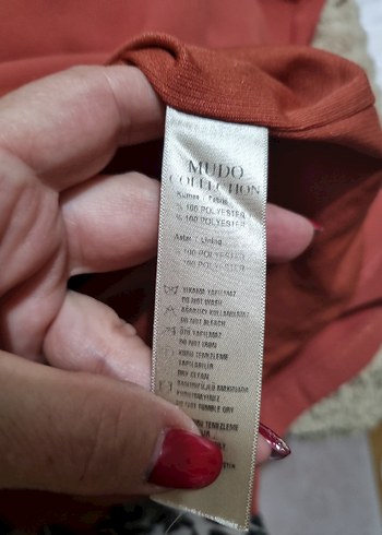 Mudo marka Taba rengi elbise. 42 beden - Görsel 8