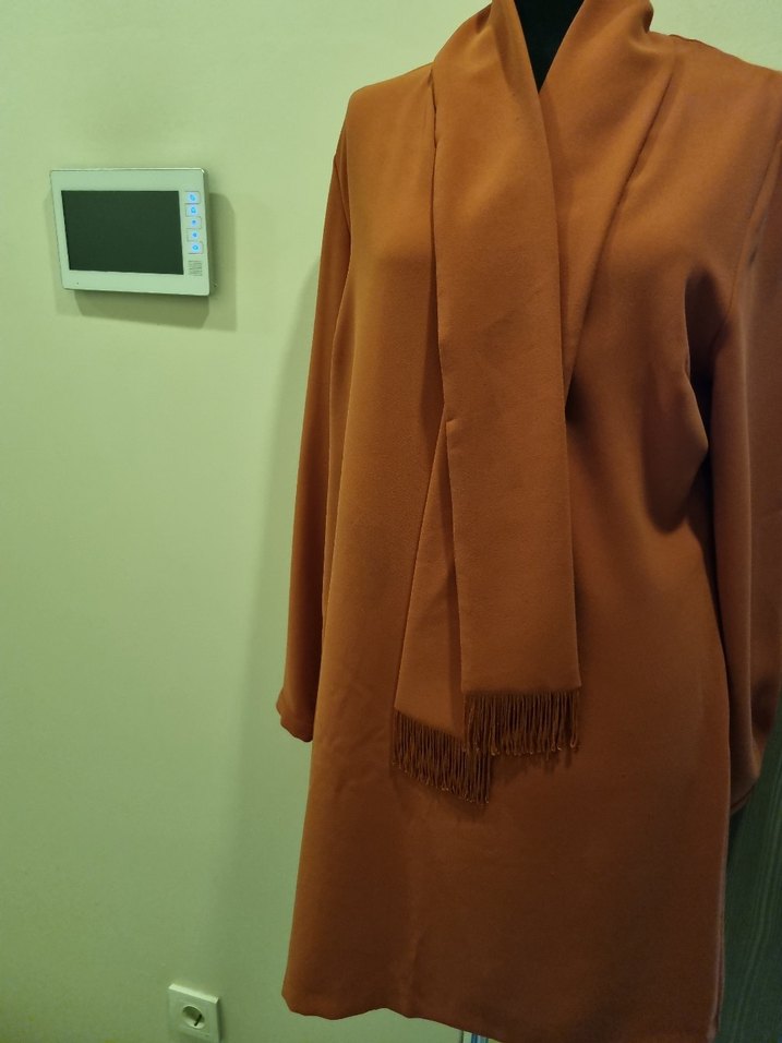 Mudo marka Taba rengi elbise. 42 beden - Görsel 3