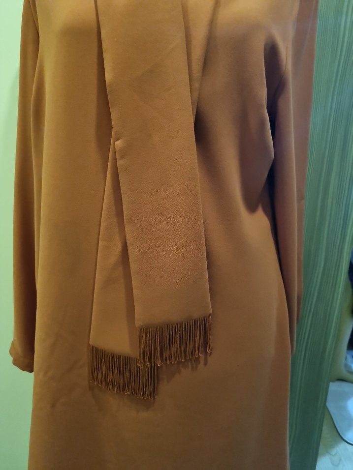 Mudo marka Taba rengi elbise. 42 beden - Görsel 5