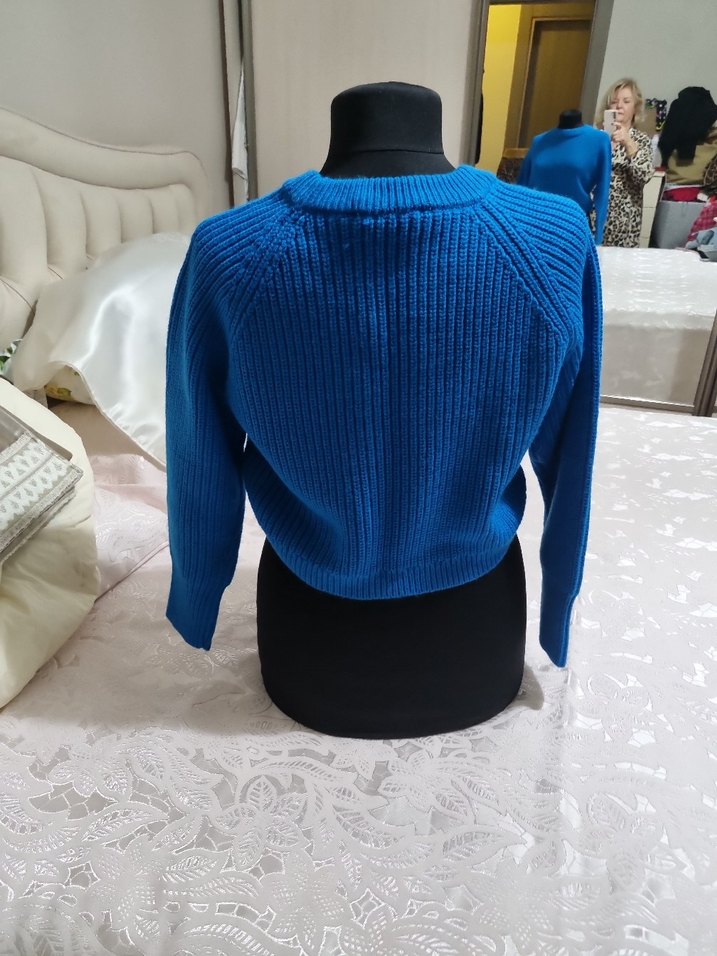 Orjinal ZARA  KADIN KAZAK yeni - Görsel 4