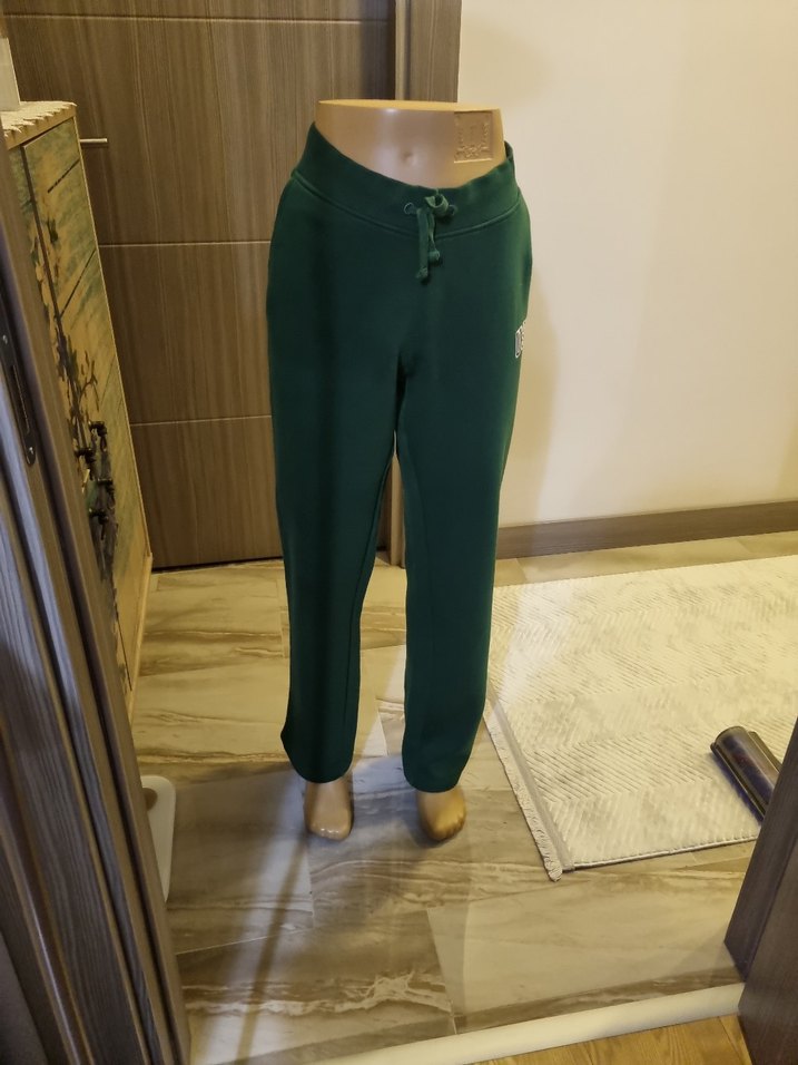 Kadın Haki Spor Rahat Kesim Eşofman AltıPoloASSN MARKA - Görsel 2