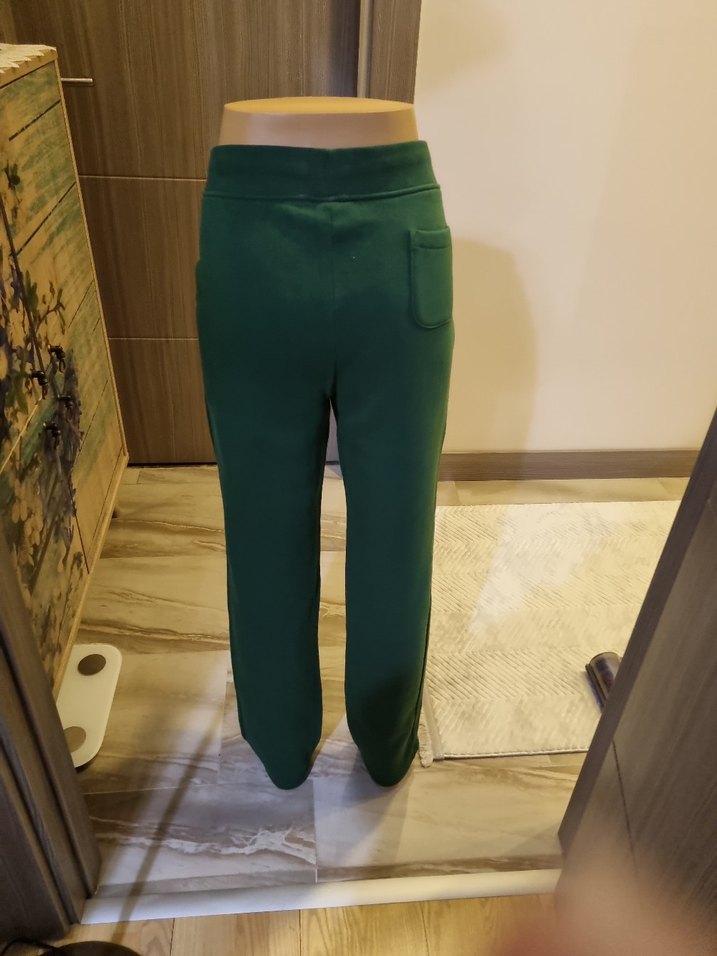 Kadın Haki Spor Rahat Kesim Eşofman AltıPoloASSN MARKA - Görsel 4