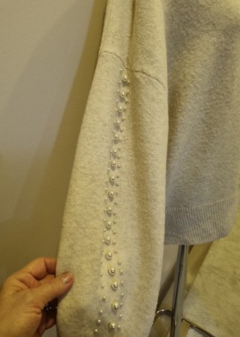 KAZAK H&M MARKA İNCİLİ KAZAK - Görsel 4