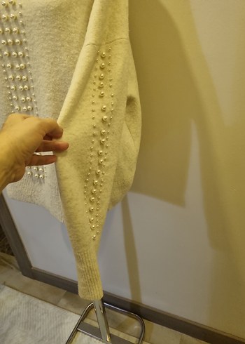 KAZAK H&M MARKA İNCİLİ KAZAK - Görsel 2