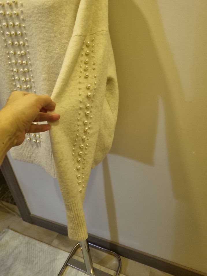 KAZAK H&M MARKA İNCİLİ KAZAK - Görsel 2