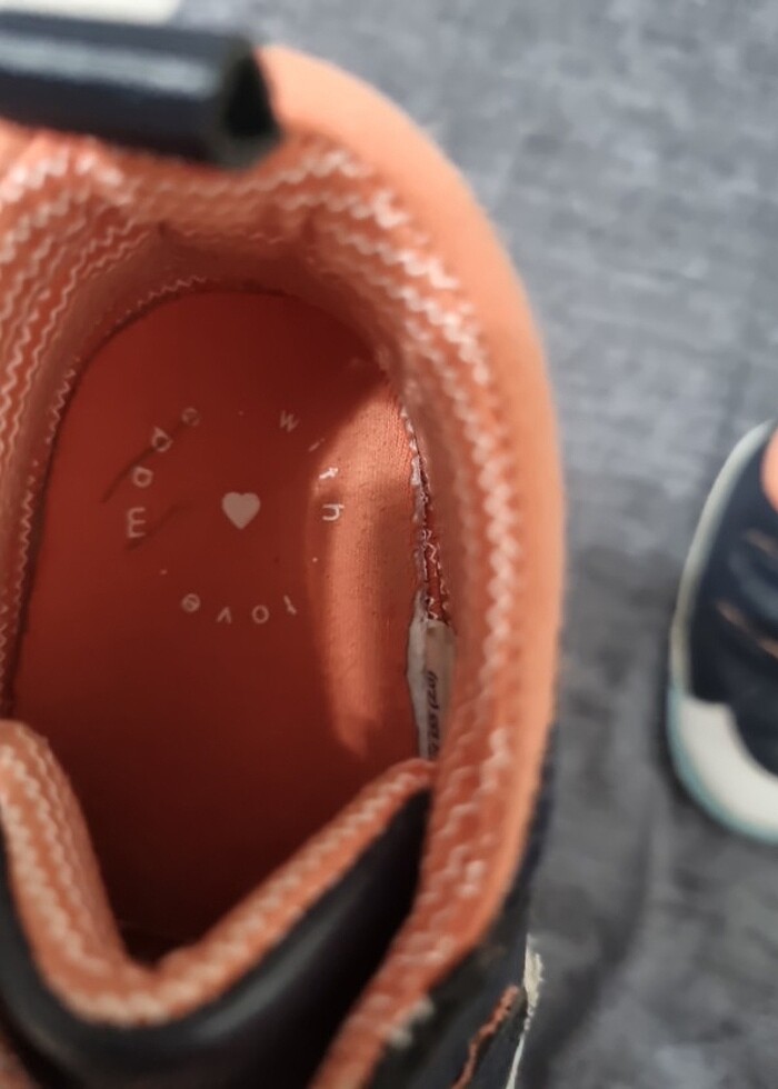 Ayakkabi bebek patigi.Mothercare marka 12/18 ay - Görsel 4