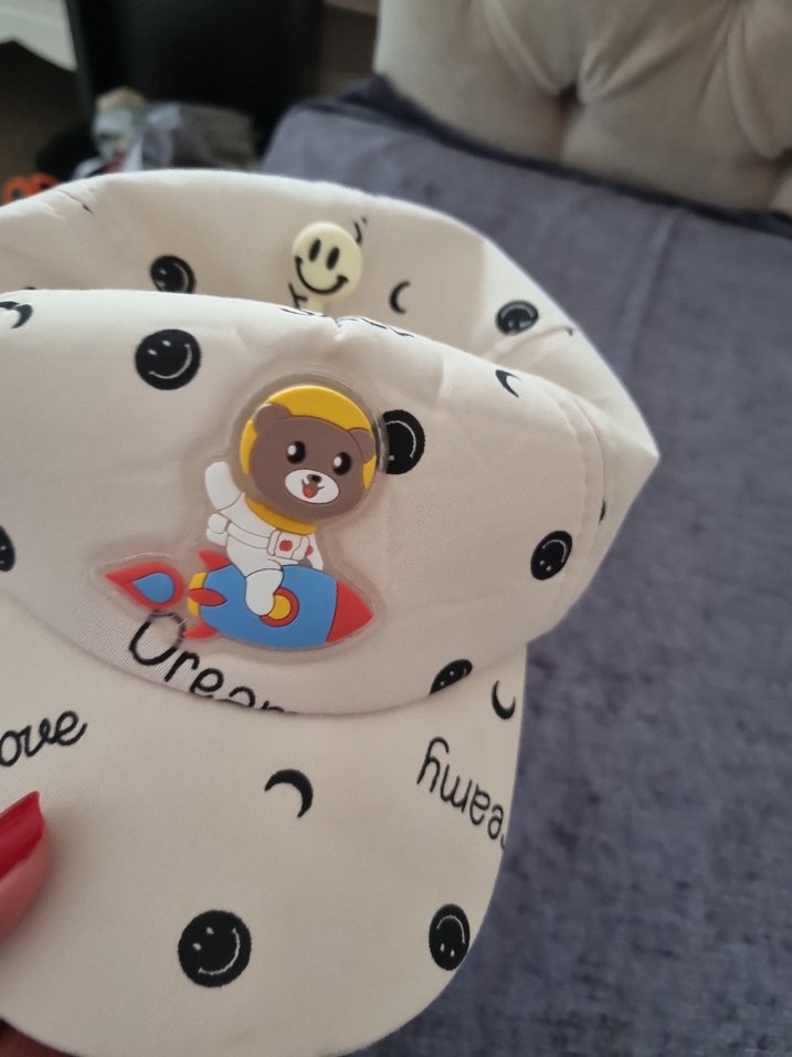Erkek bebek şapkası - Görsel 4