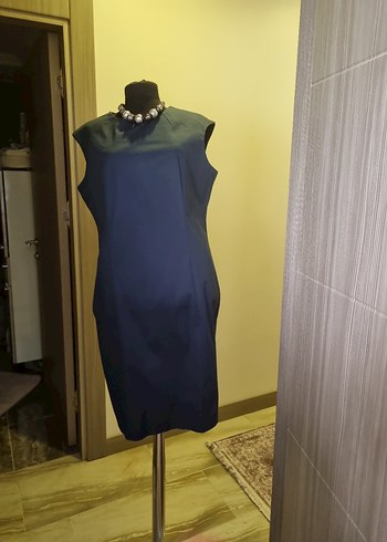 Lacivert   Benetton marka elbise - Görsel 5