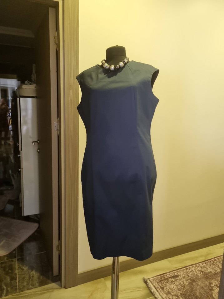 Lacivert   Benetton marka elbise - Görsel 3