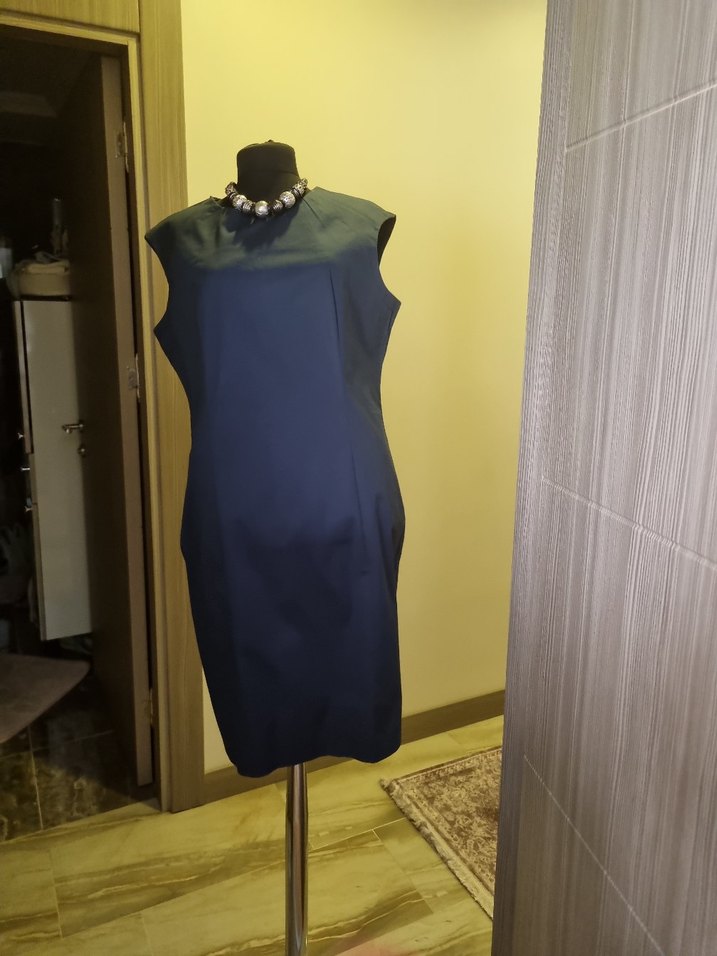 Lacivert   Benetton marka elbise - Görsel 5