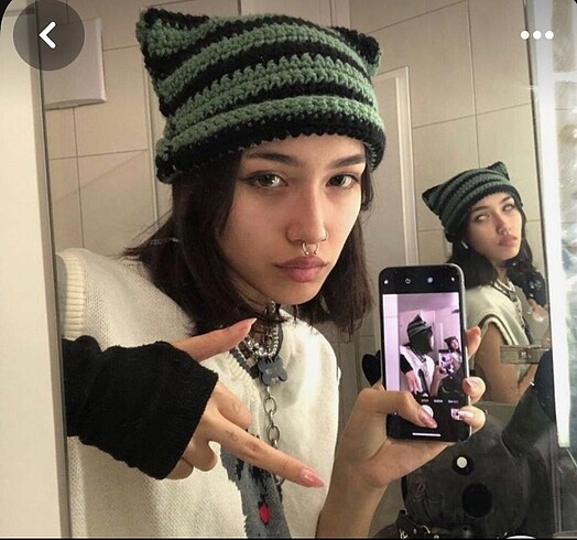 Diğer Cat beanie bere