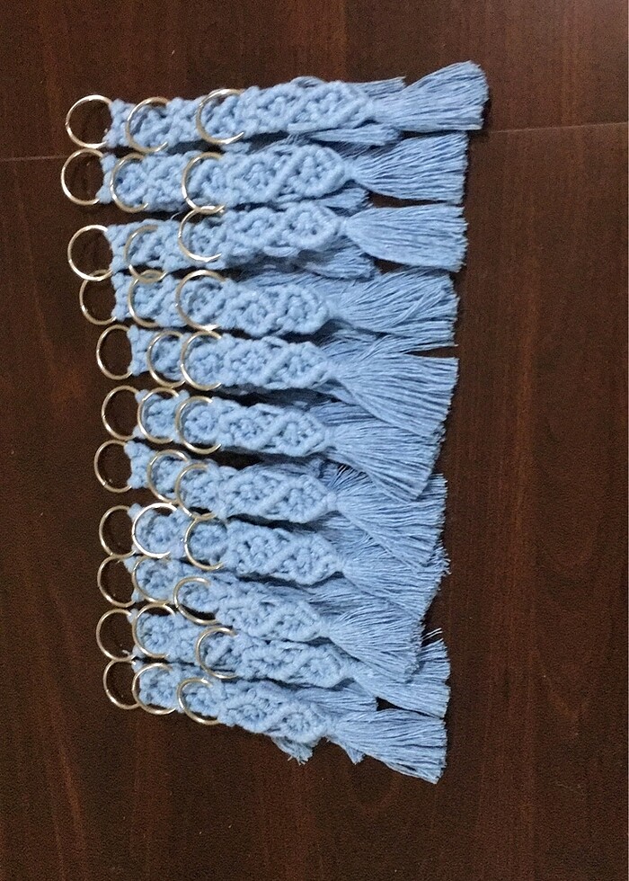 Makrome anahtarlık tane fiyatı 2 ,40 - Görsel 2