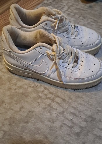 Nike spor beyaz ayakkabi - Görsel 3