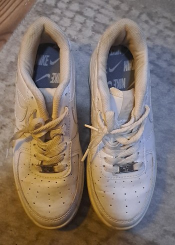 Nike spor beyaz ayakkabi - Görsel 2