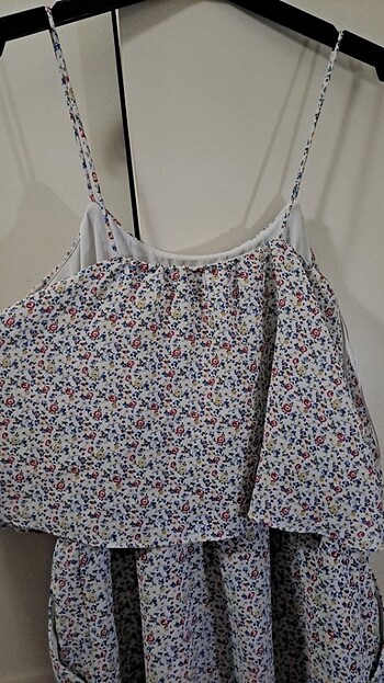 cicekli elbise - Görsel 5