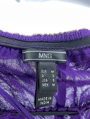 m Beden mor Renk Mango Kısa Elbise %70 İndirimli.