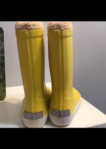 Kız Çocuk Sarı Lastik Botlar - Görsel 4