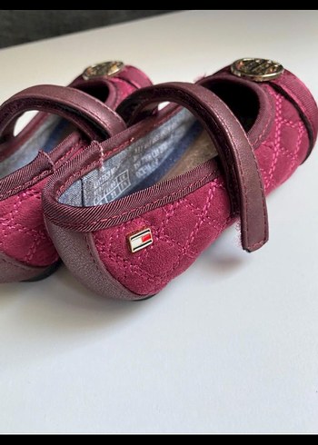 Bordo Nakışlı Tokalı Kız Babet - Görsel 2