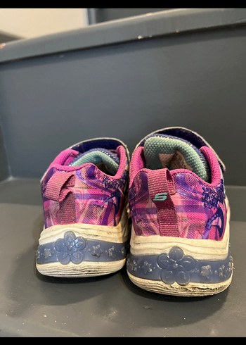 Kız Çocuk Renkli Tie-Dye Spor Ayakkabı - Görsel 3