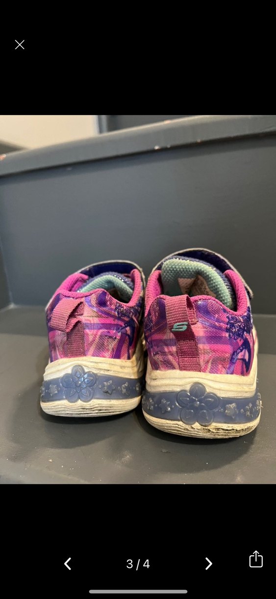 Kız Çocuk Renkli Tie-Dye Spor Ayakkabı - Görsel 3