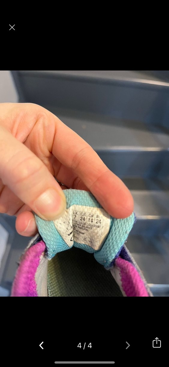 Kız Çocuk Renkli Tie-Dye Spor Ayakkabı - Görsel 4