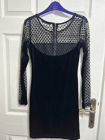 Kadife elbise - Görsel 9