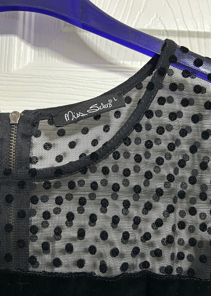 Kadife elbise - Görsel 4