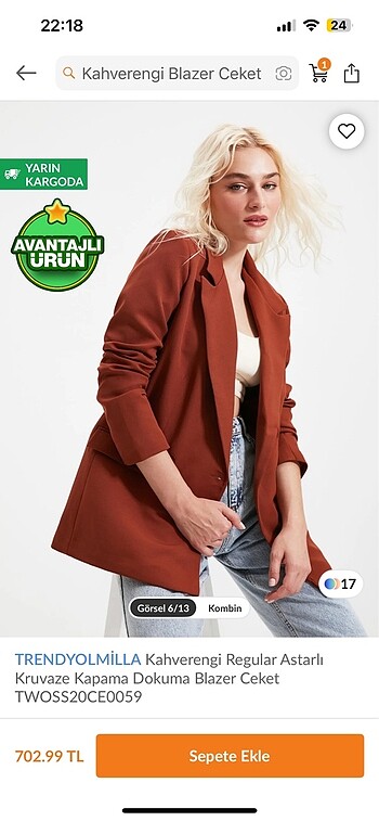 Blazer Ceket